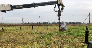 Установка винтовых свай Гусь-Хрустальный цена от 3096 руб.