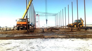 Аренда экскаватора погрузчика с ямобуром в Гусь-Хрустальный цена от 1548 руб